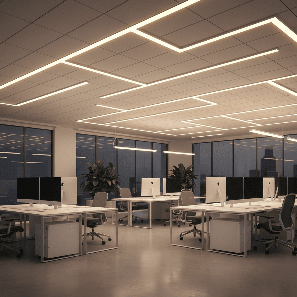 Impianto di illuminazione moderna